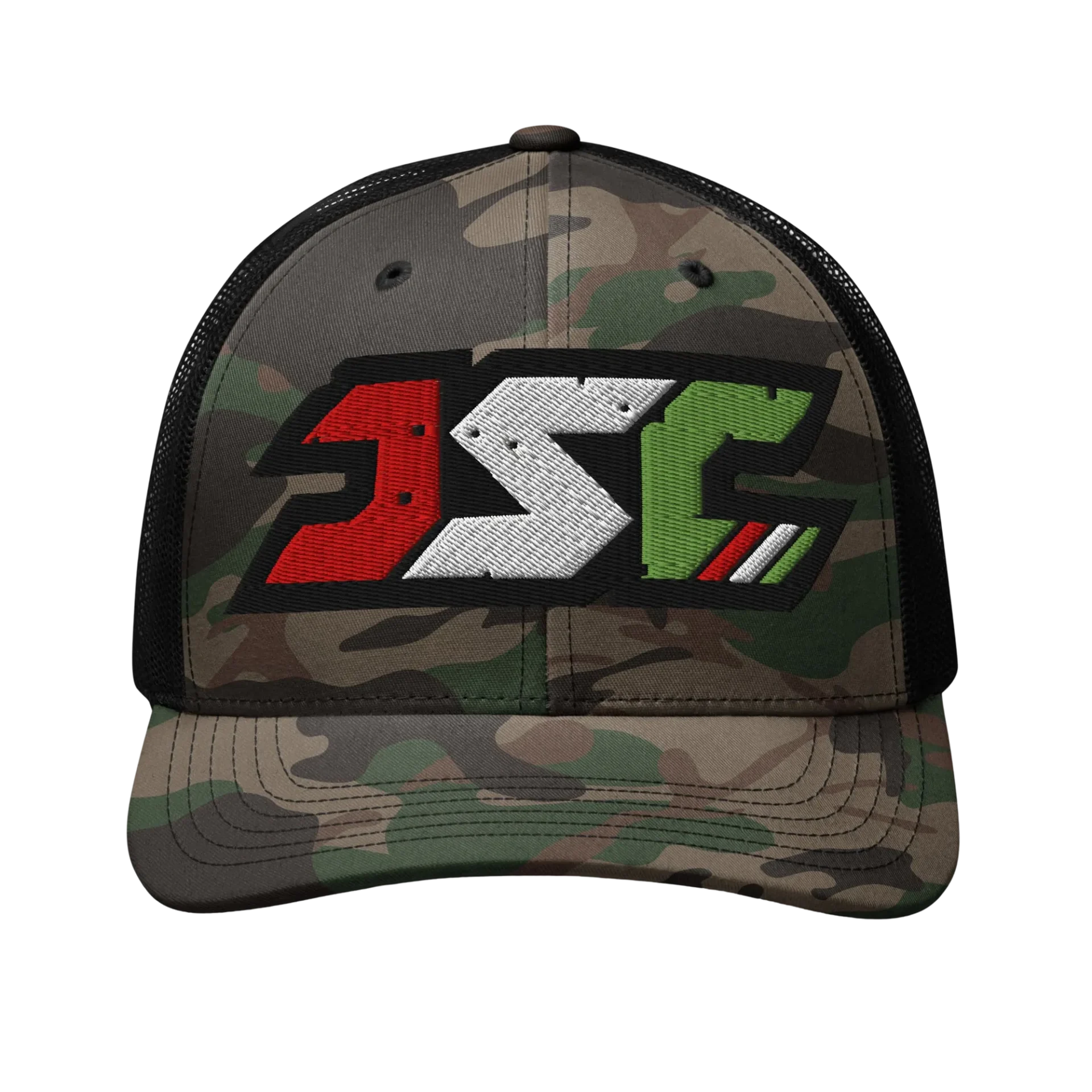 Camouflage Trucker Hat - Image 4
