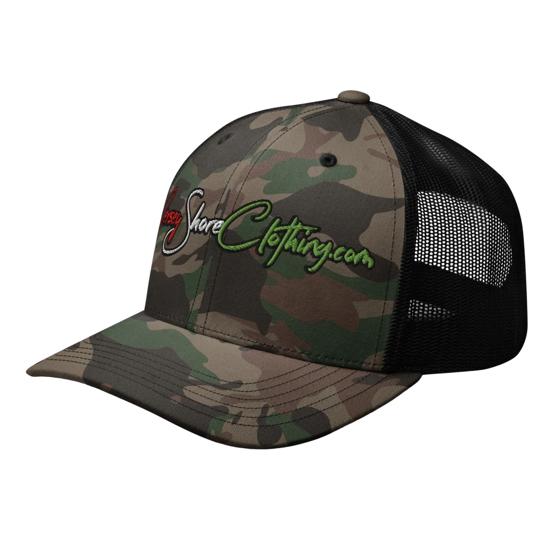 Camouflage Trucker Hat - Image 4