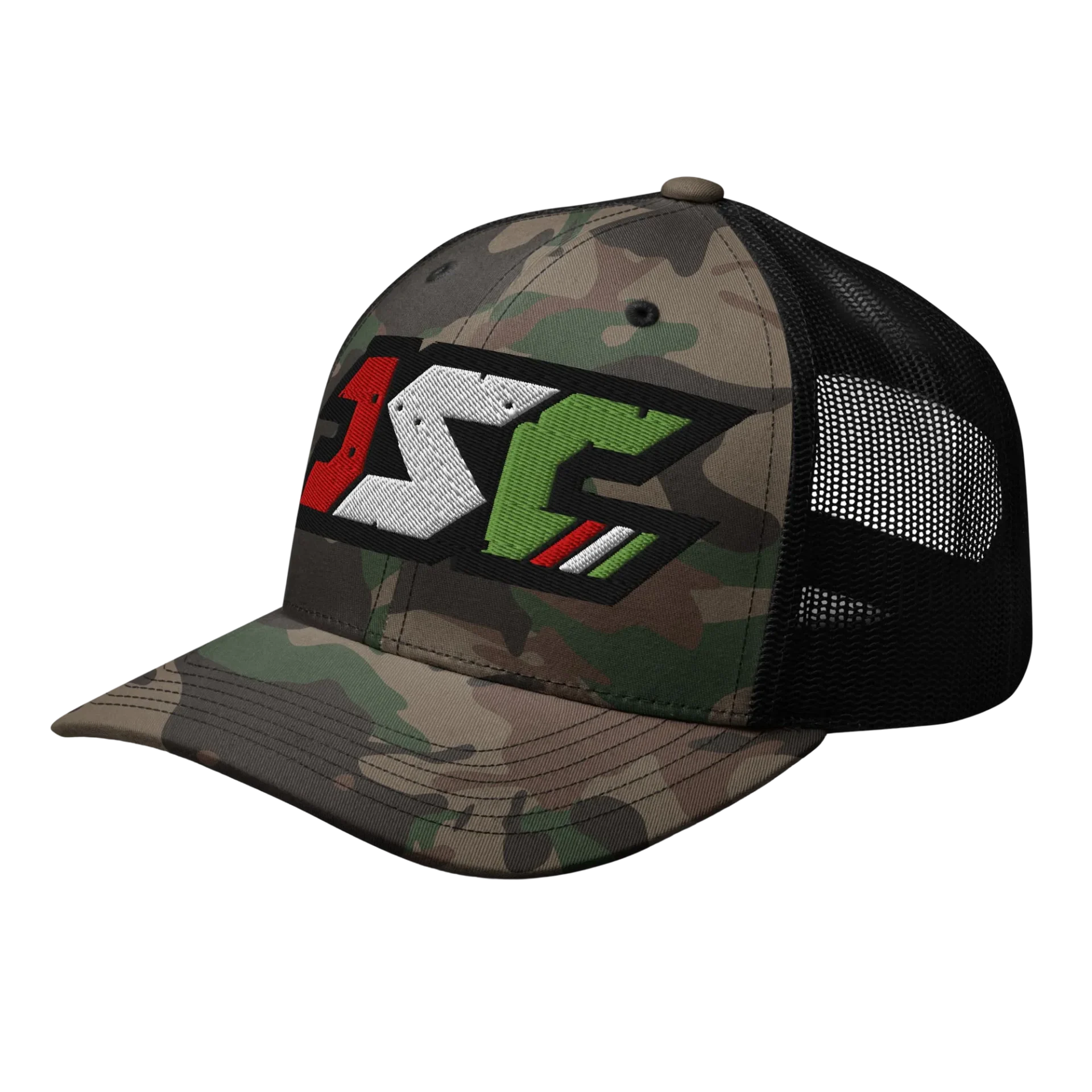 Camouflage Trucker Hat - Image 6