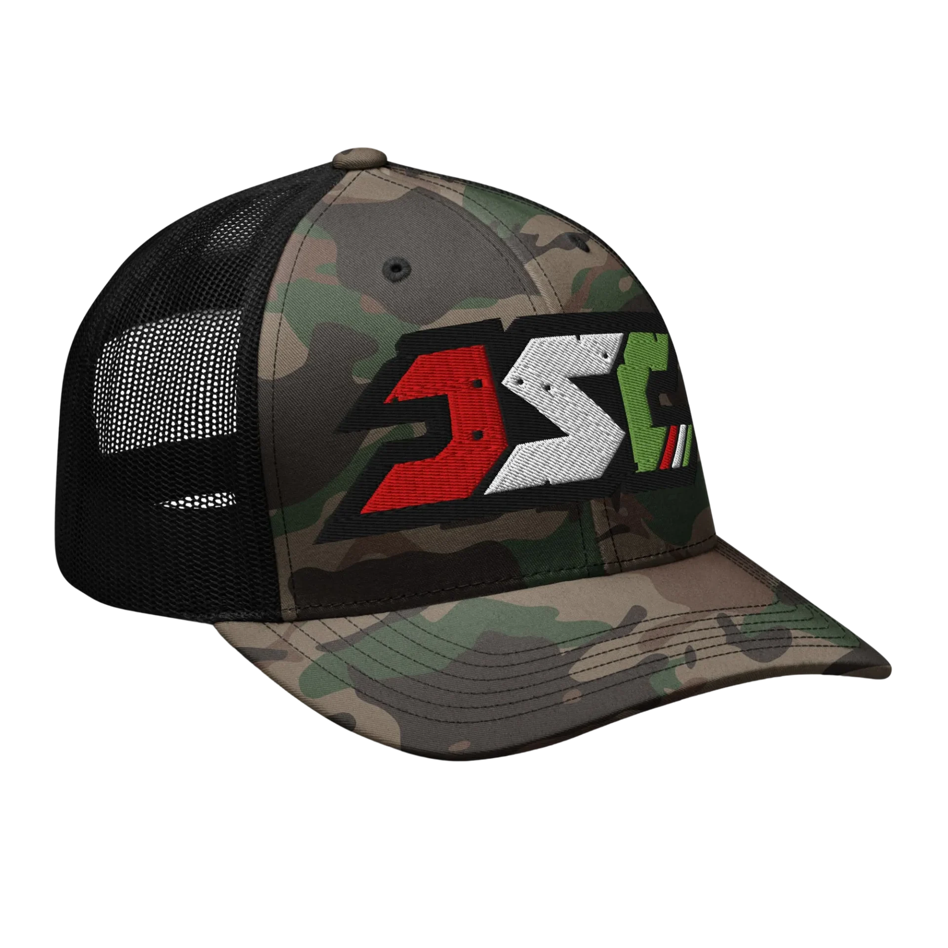 Camouflage Trucker Hat - Image 7
