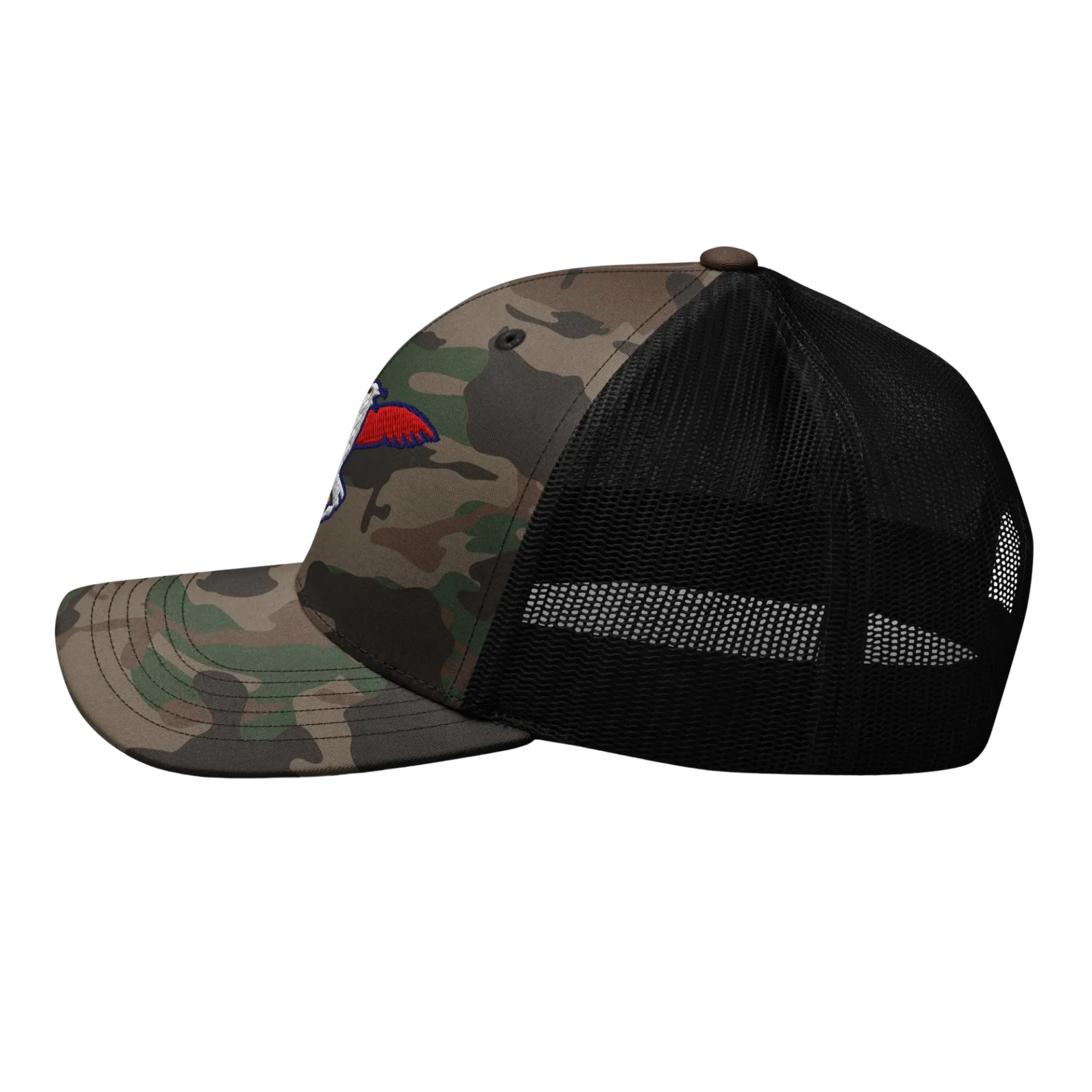 Camouflage Trucker Hat - Image 5