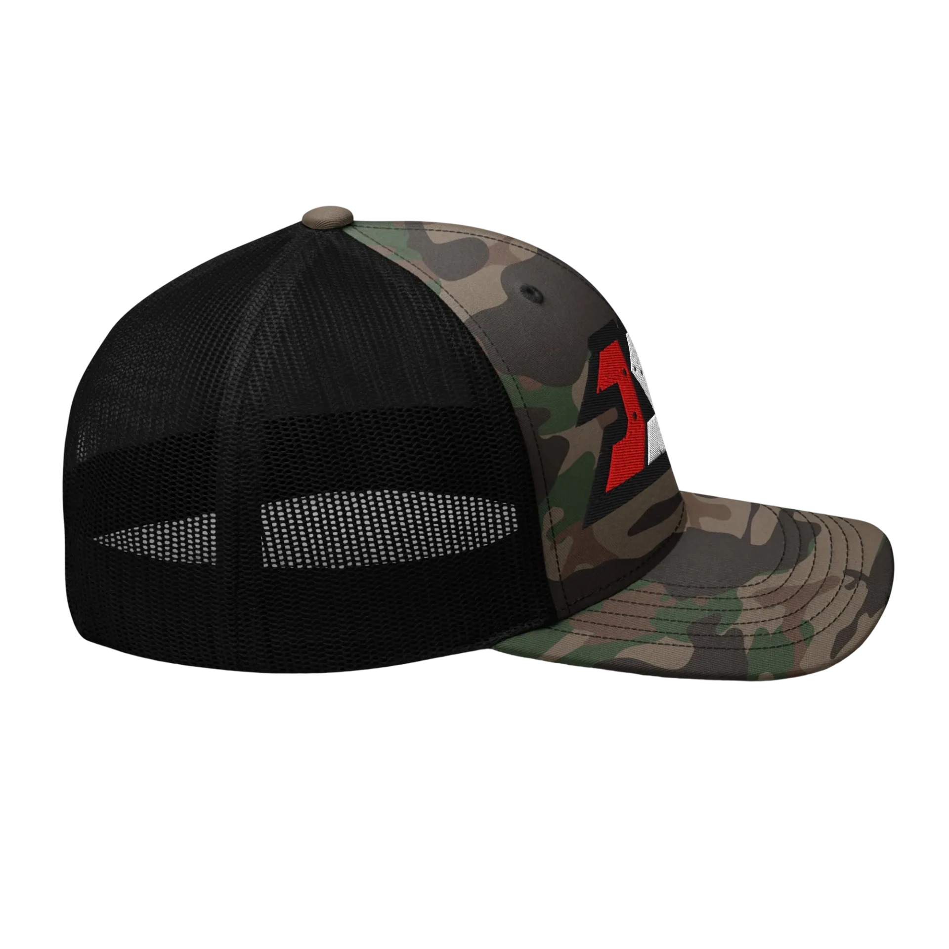 Camouflage Trucker Hat - Image 9
