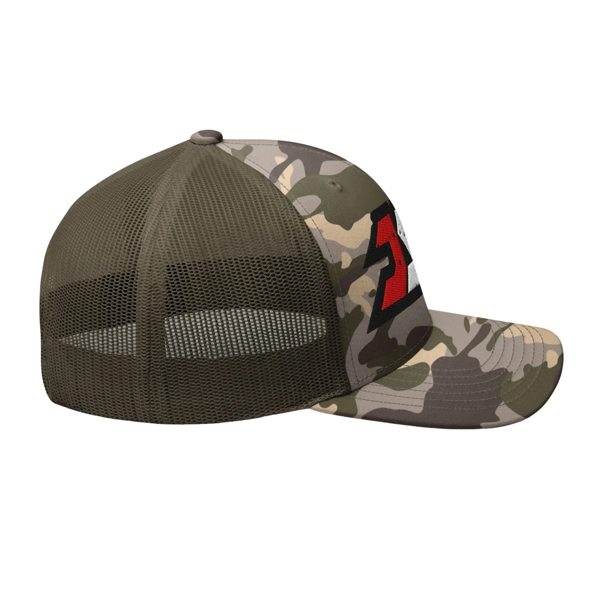 Camouflage Trucker Hat - Image 3