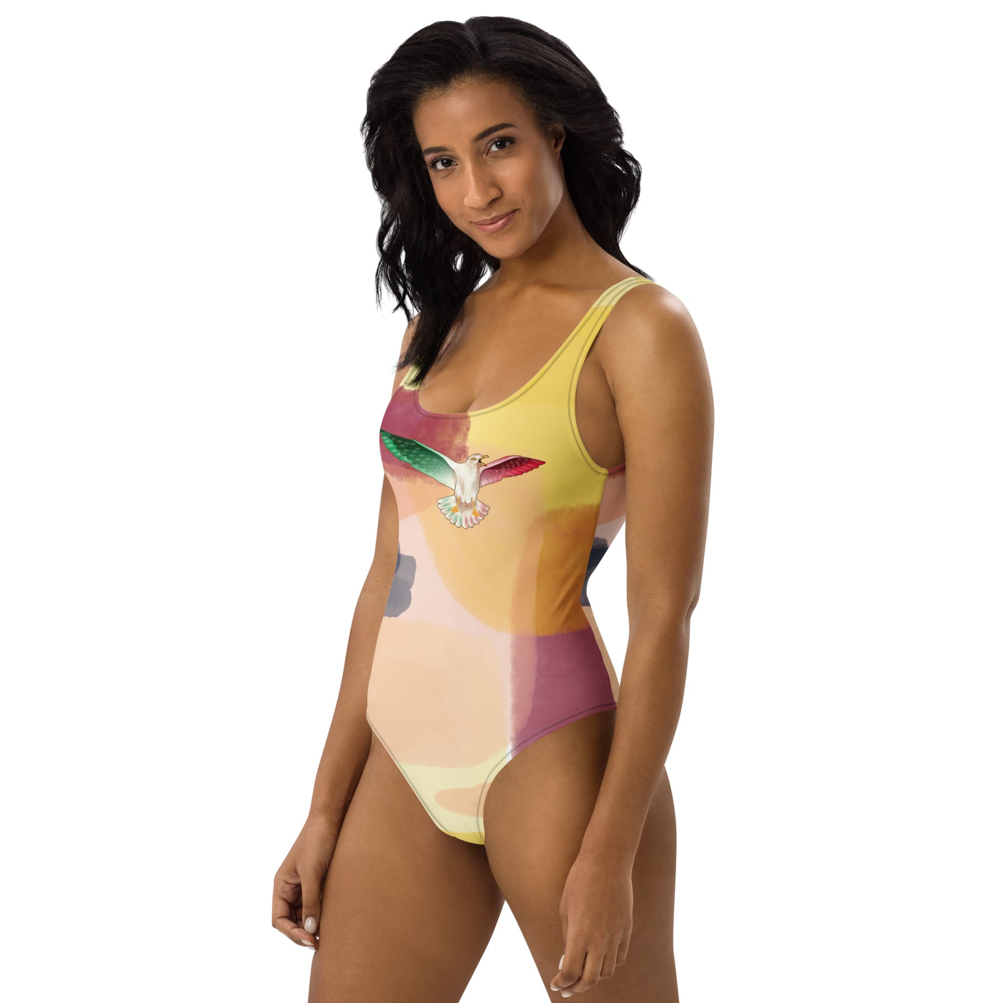 Designed One-Piece Swimsuit - Image 2