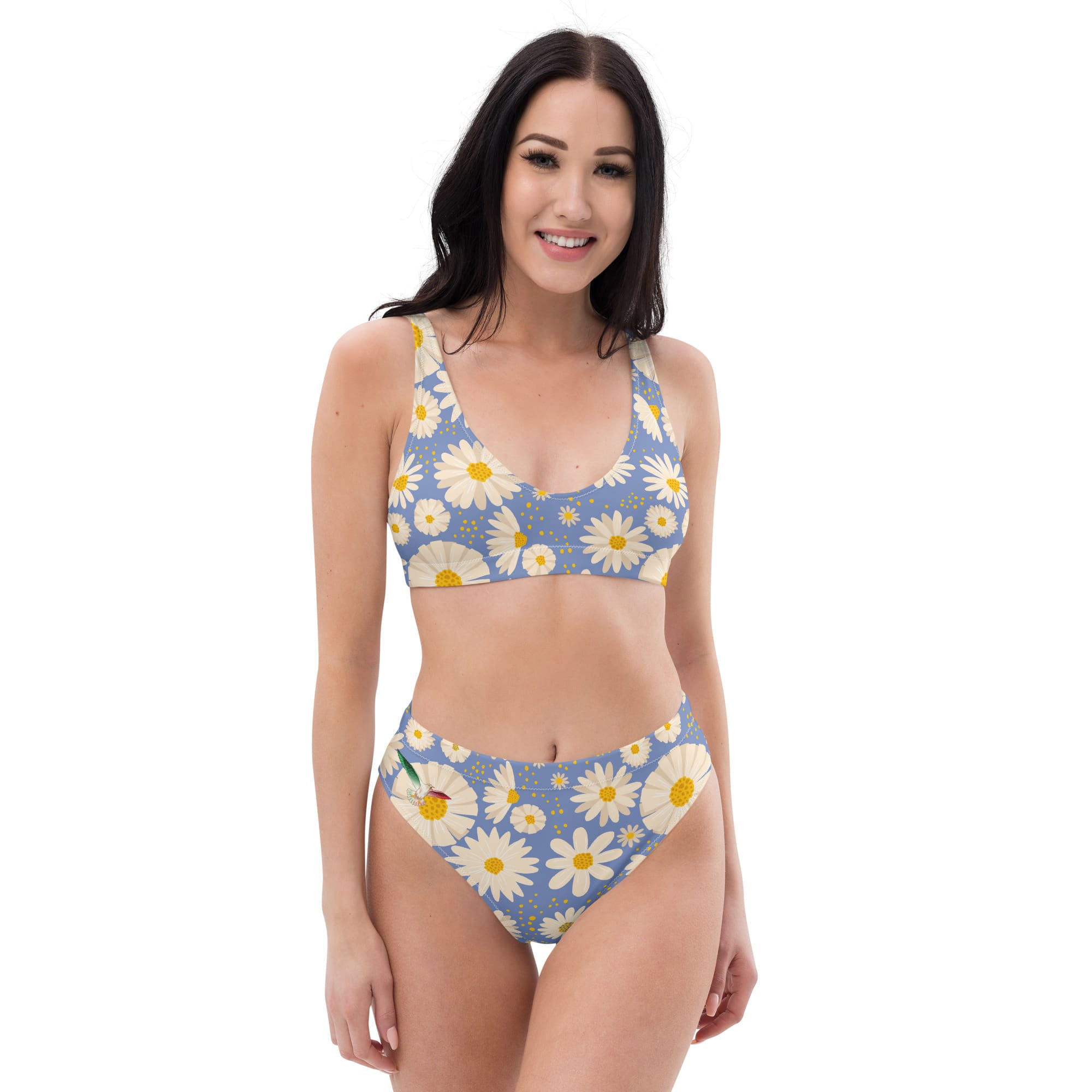 Designed High-Waist Bikini