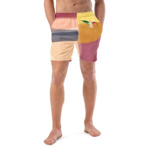 Designed Swim Trunks