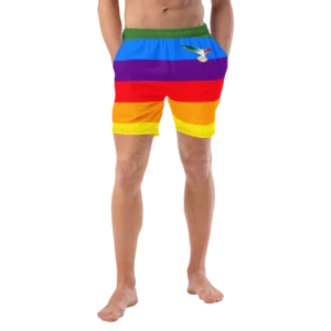 Designed Swim Trunks