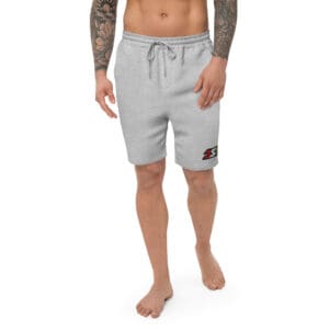 Fleece Shorts: Embroidered