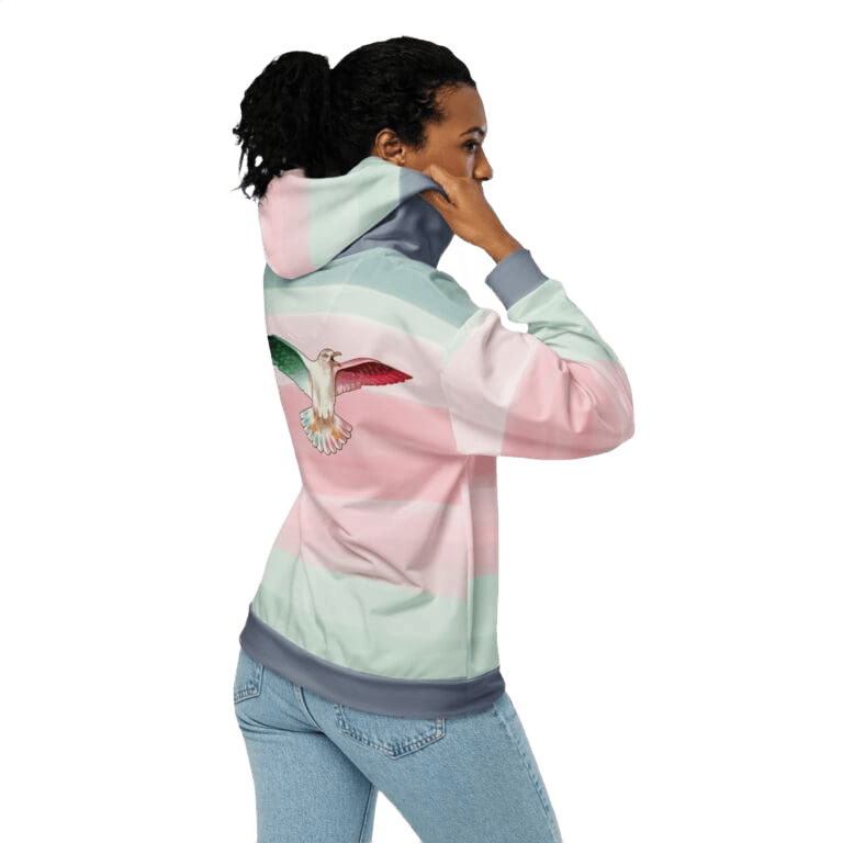 Designed Zip Hoodie - Image 3