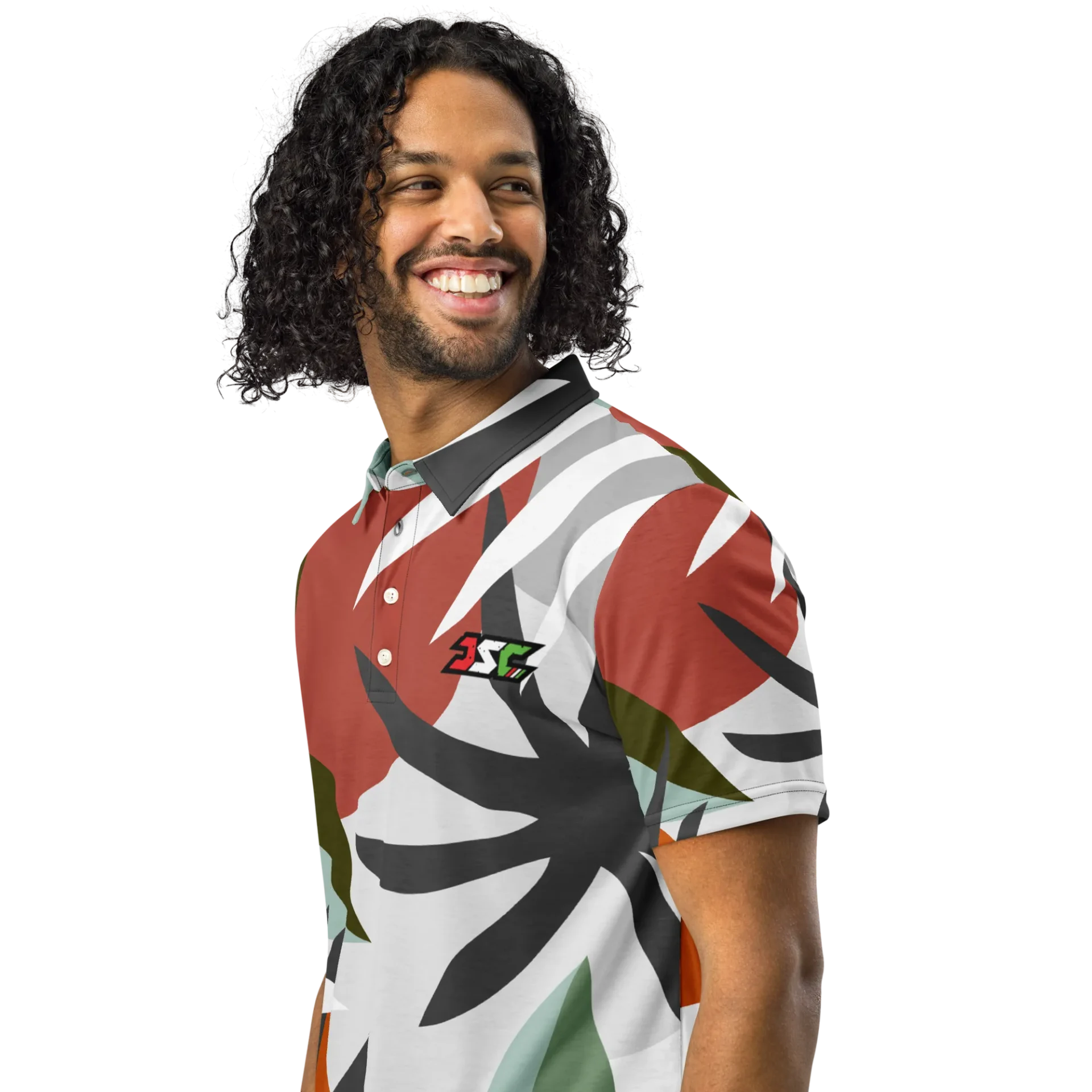 Designed Slim Fit Polo - Image 2