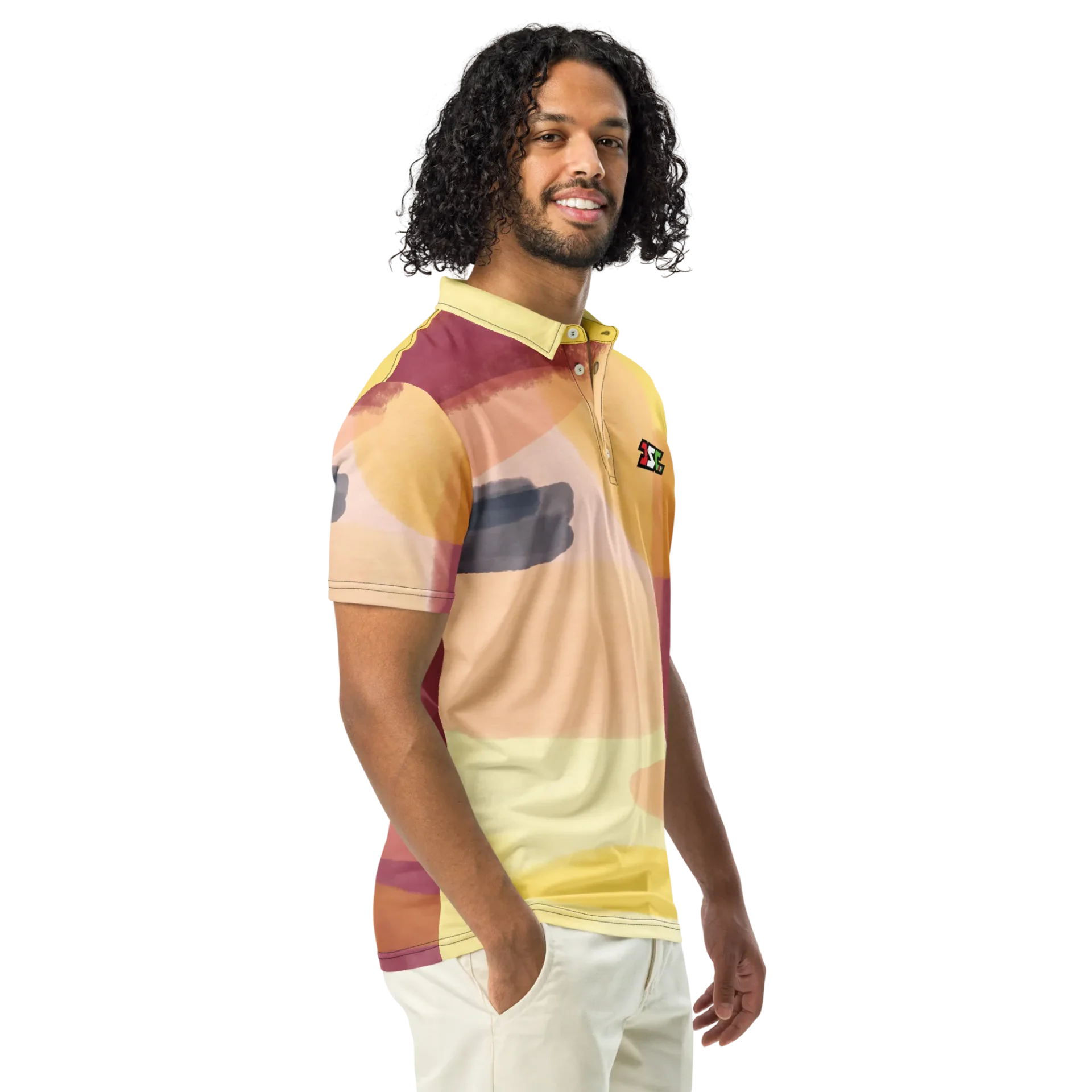 Designed Slim Fit Polo - Image 4