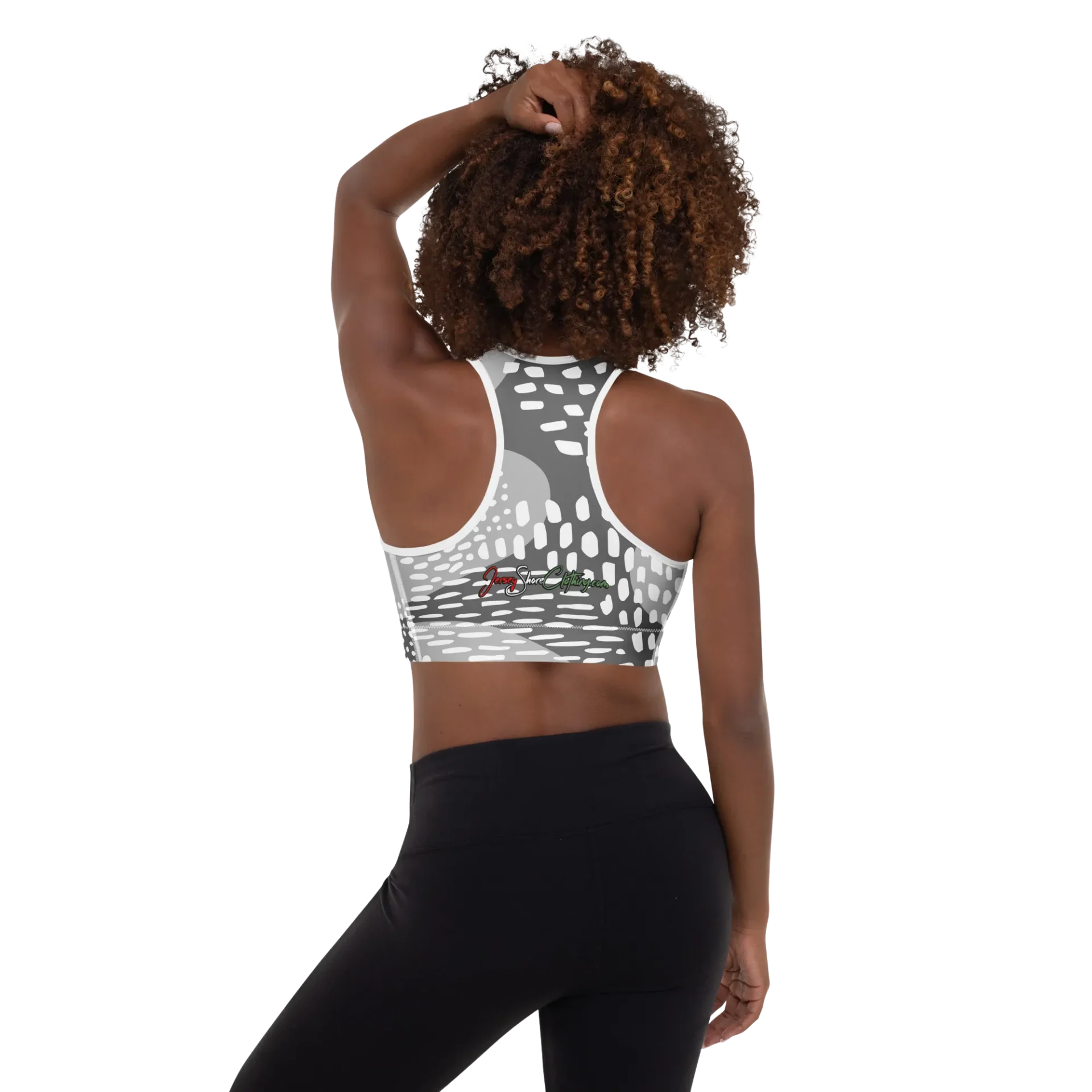 Designed Padded Sports Bra - Image 5