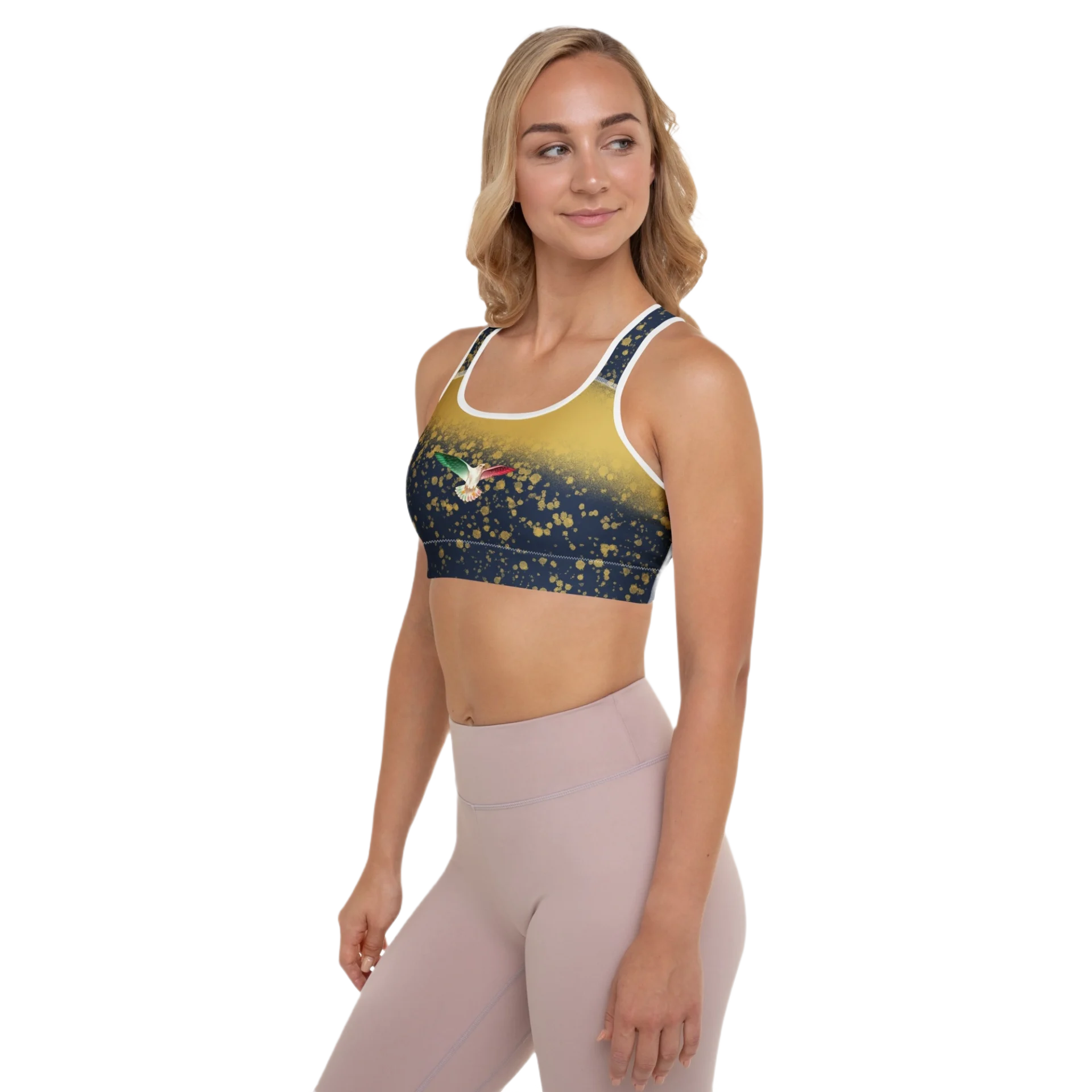 Designed Padded Sports Bra - Image 7