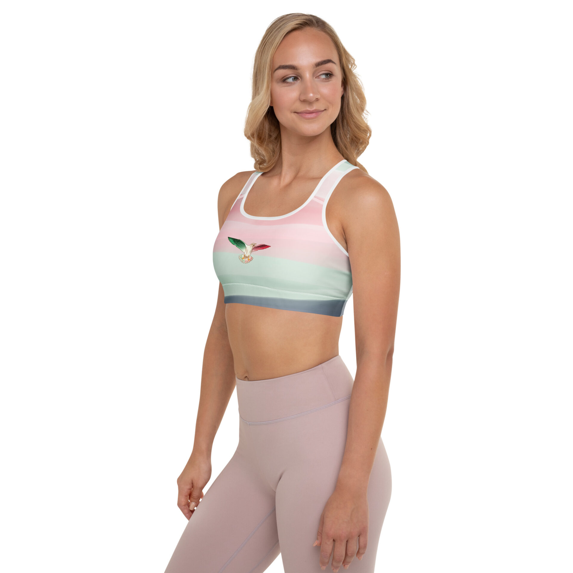 Designed Padded Sports Bra - Image 6