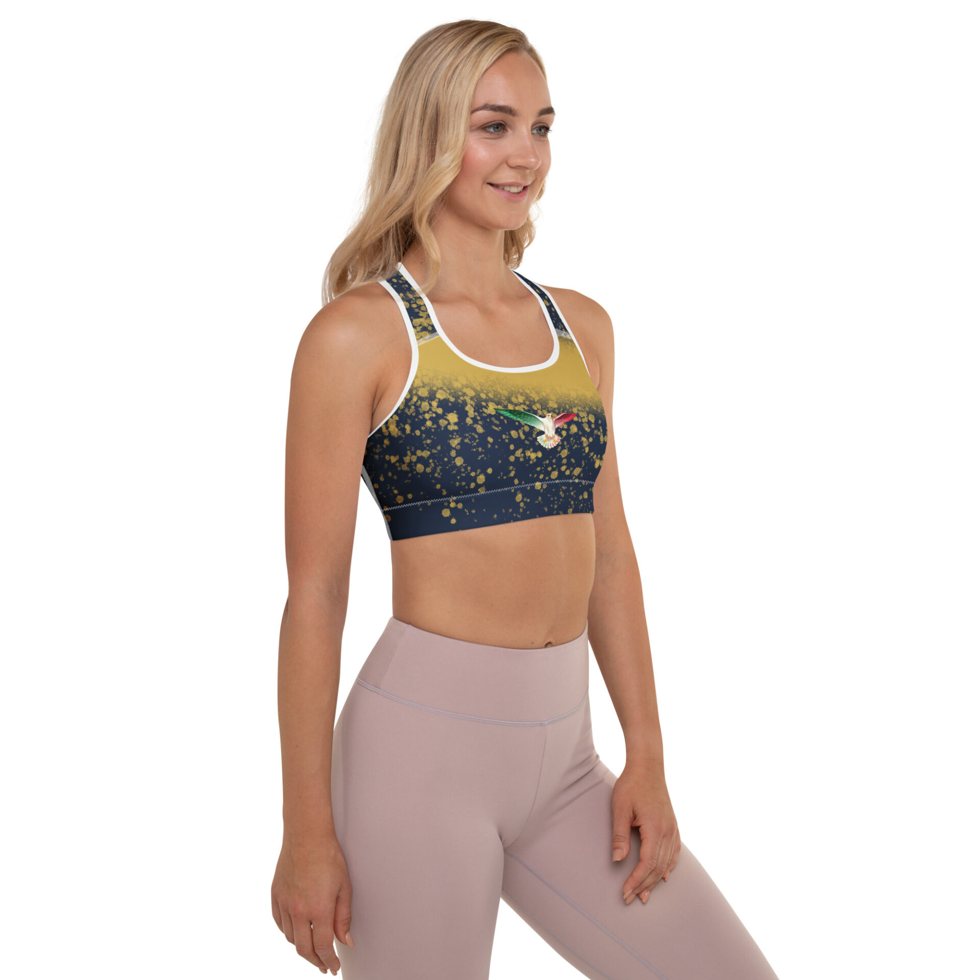 Designed Padded Sports Bra - Image 7