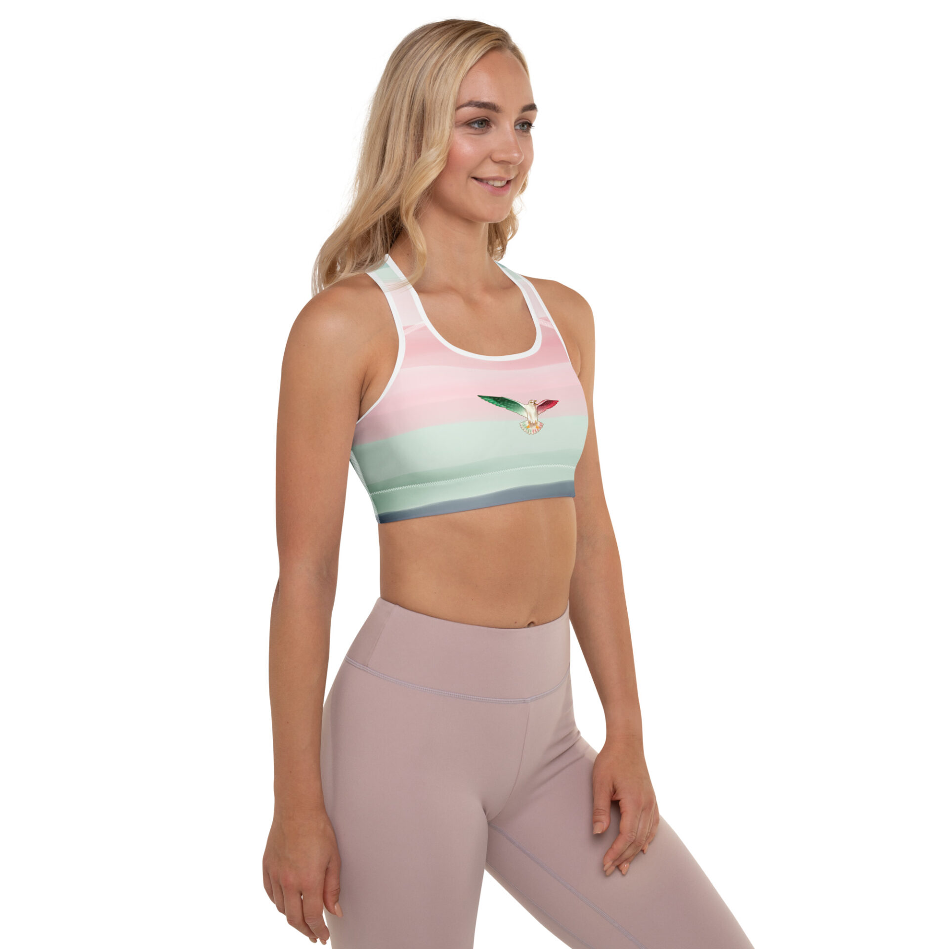 Designed Padded Sports Bra - Image 7