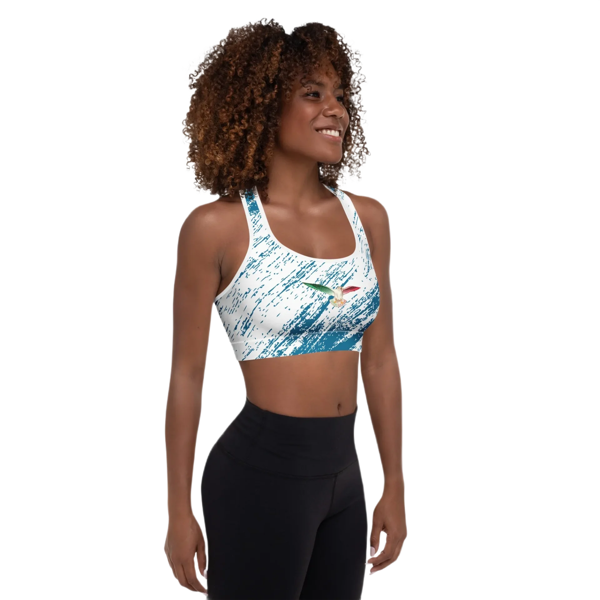 Designed Padded Sports Bra - Image 8
