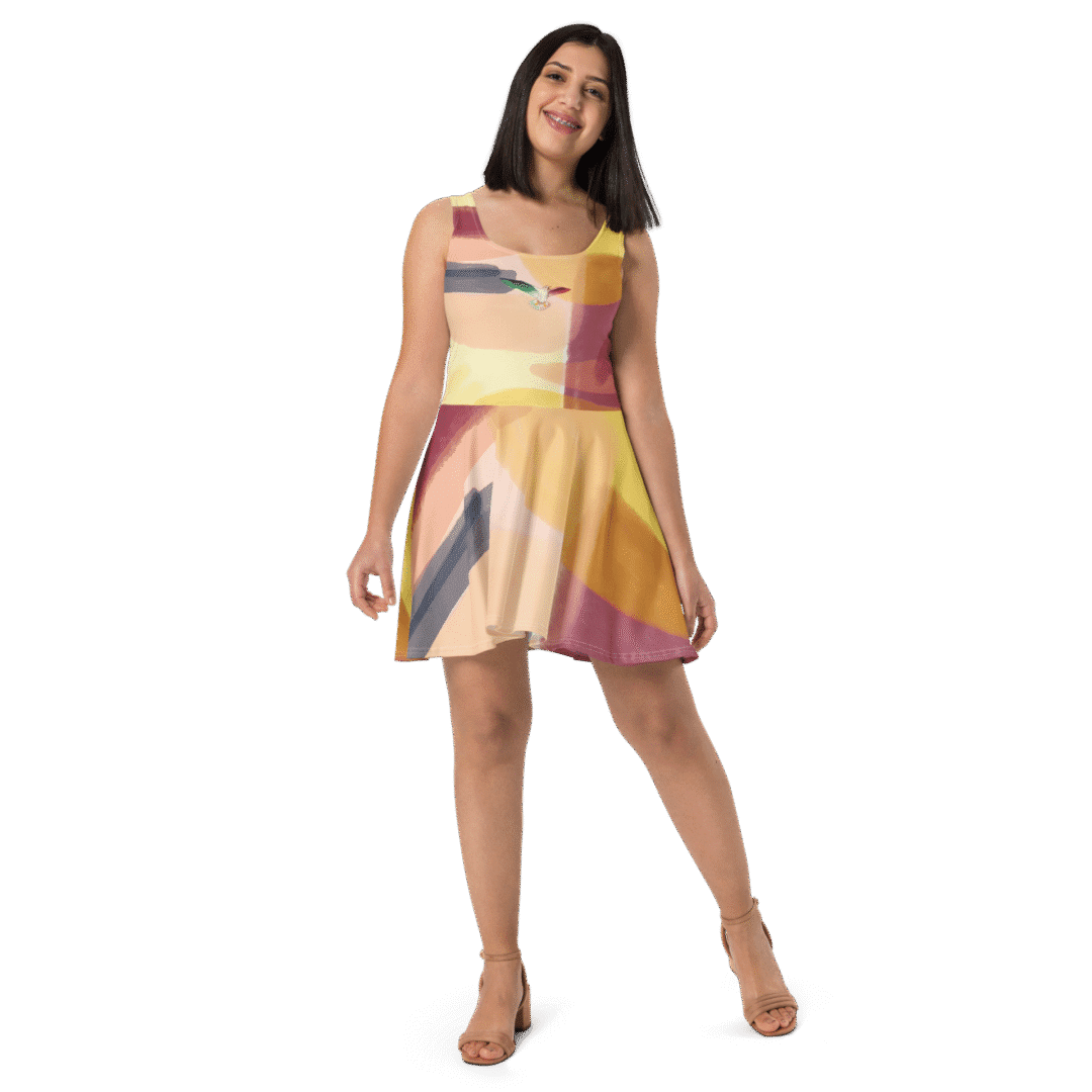 Designed Skater Dress