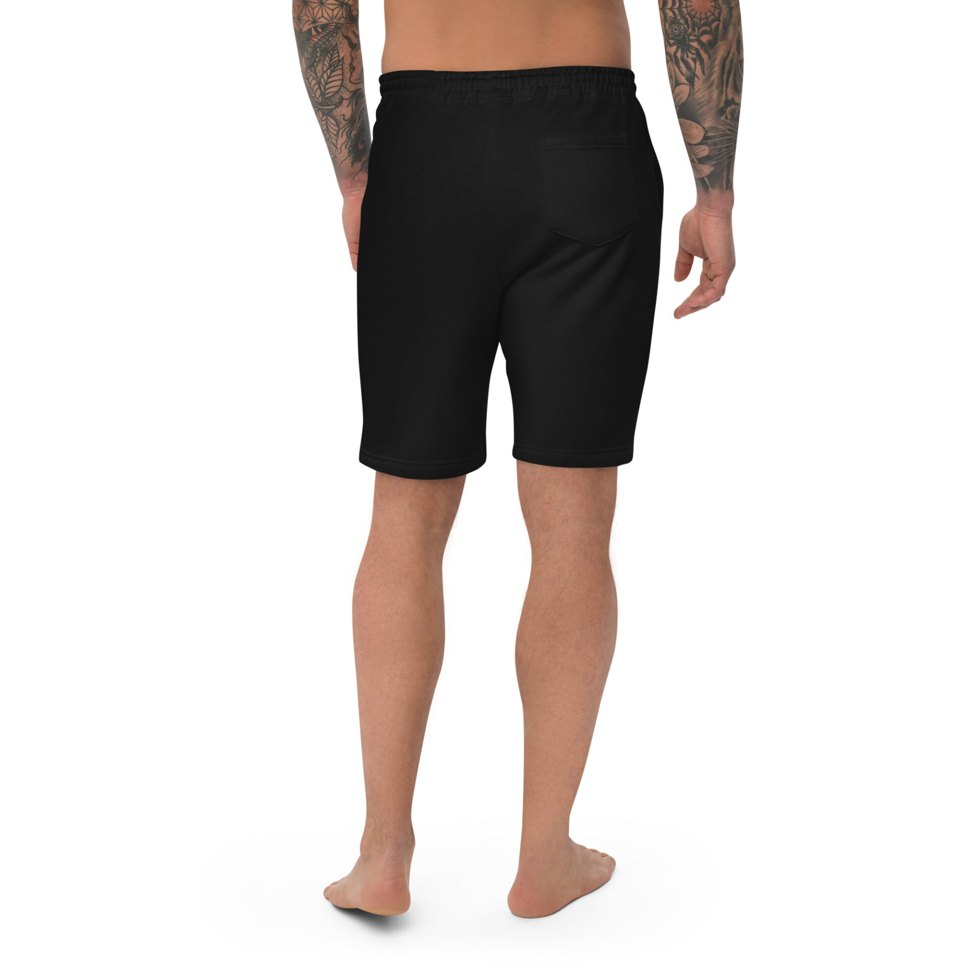 Fleece Shorts: Embroidered - Image 3