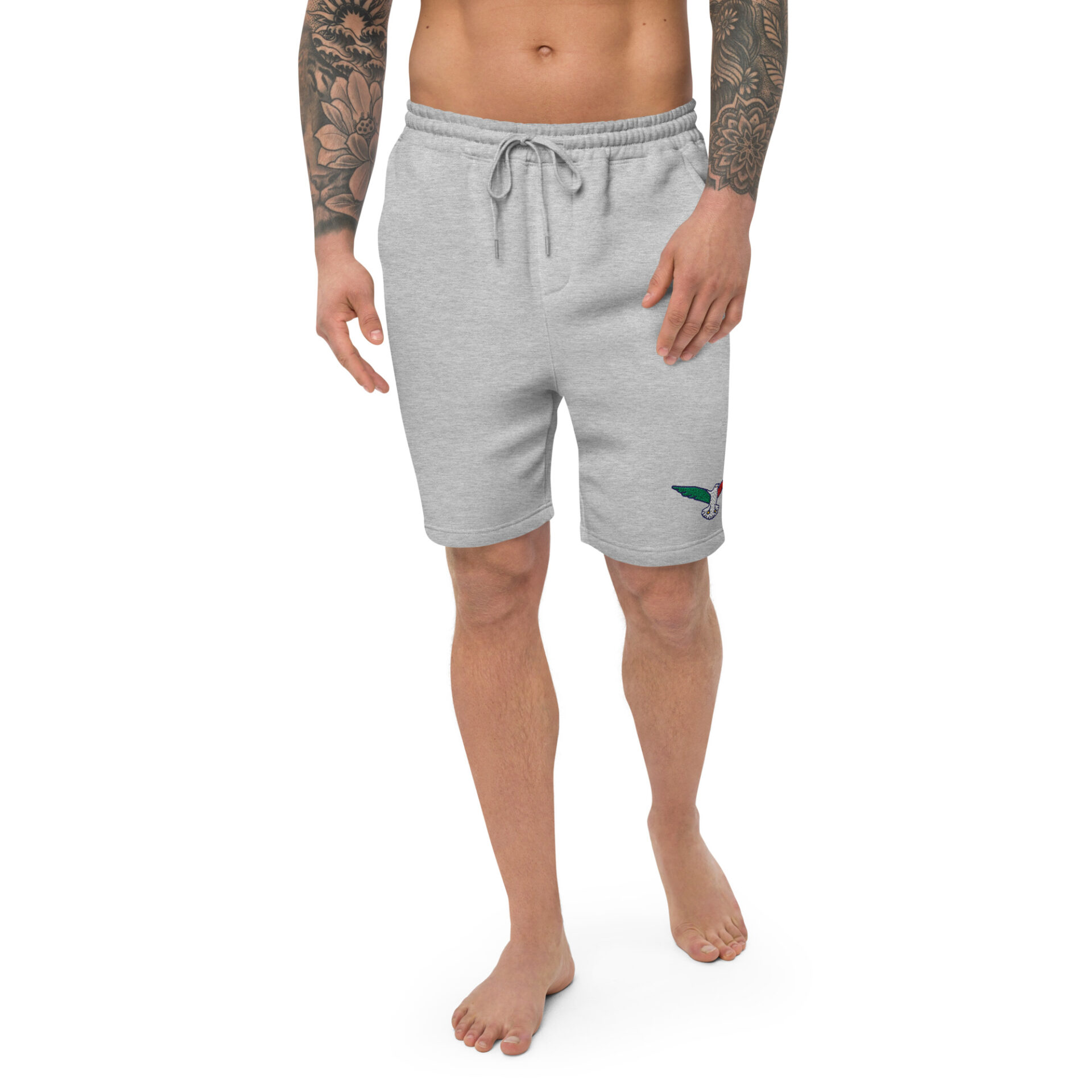 Fleece Shorts: Embroidered - Image 7