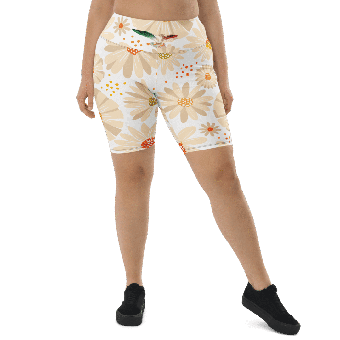 Designed Biker Shorts