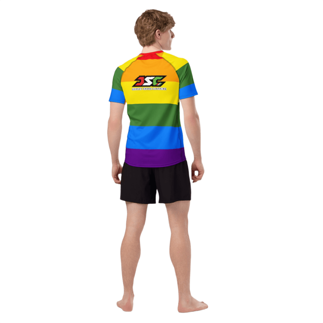 Designed Short Sleeve Rashguard - Image 2