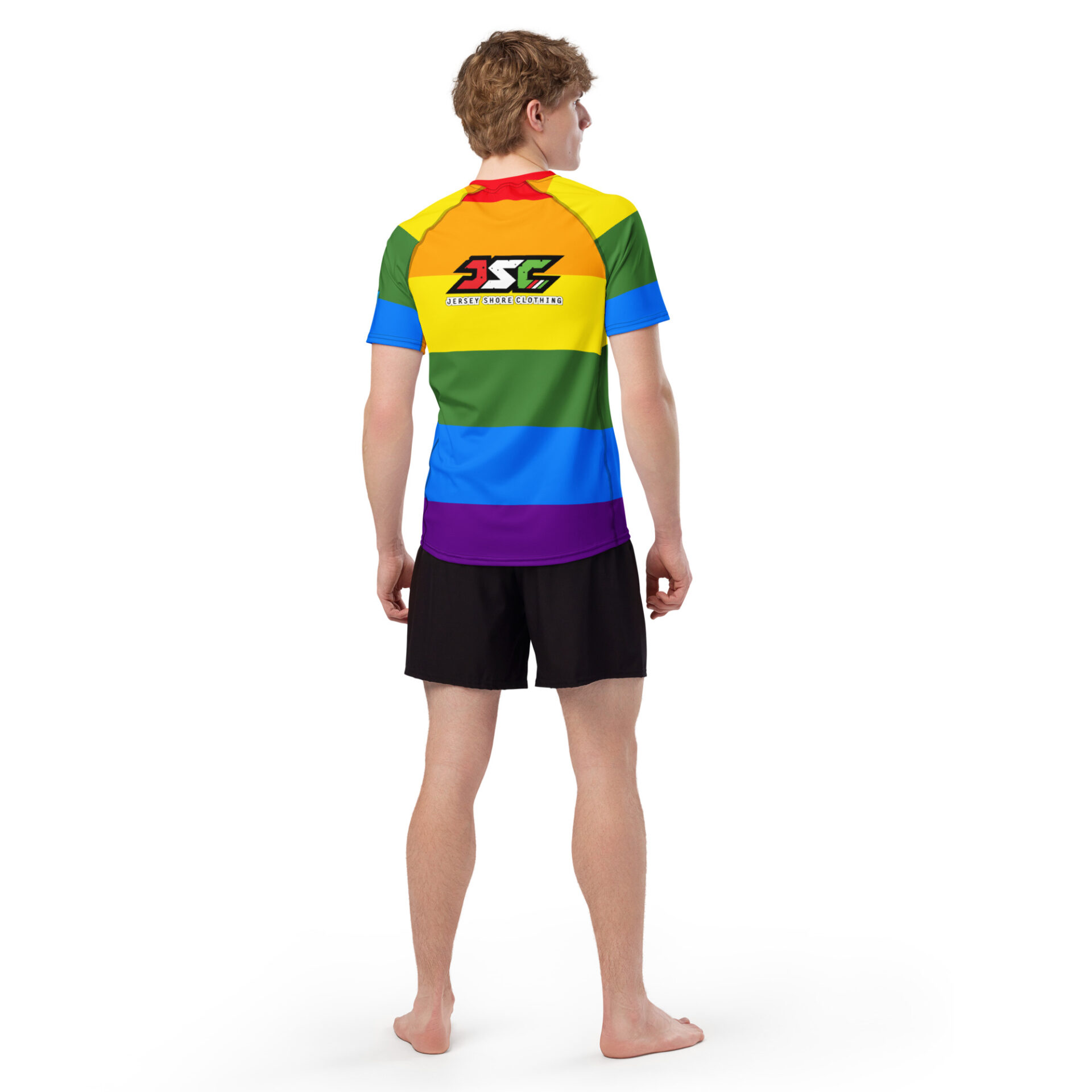 Designed Short Sleeve Rashguard - Image 2