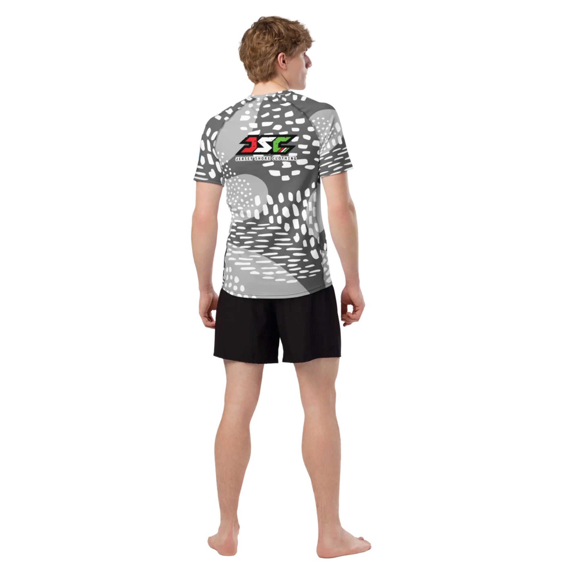 Designed Short Sleeve Rashguard - Image 4
