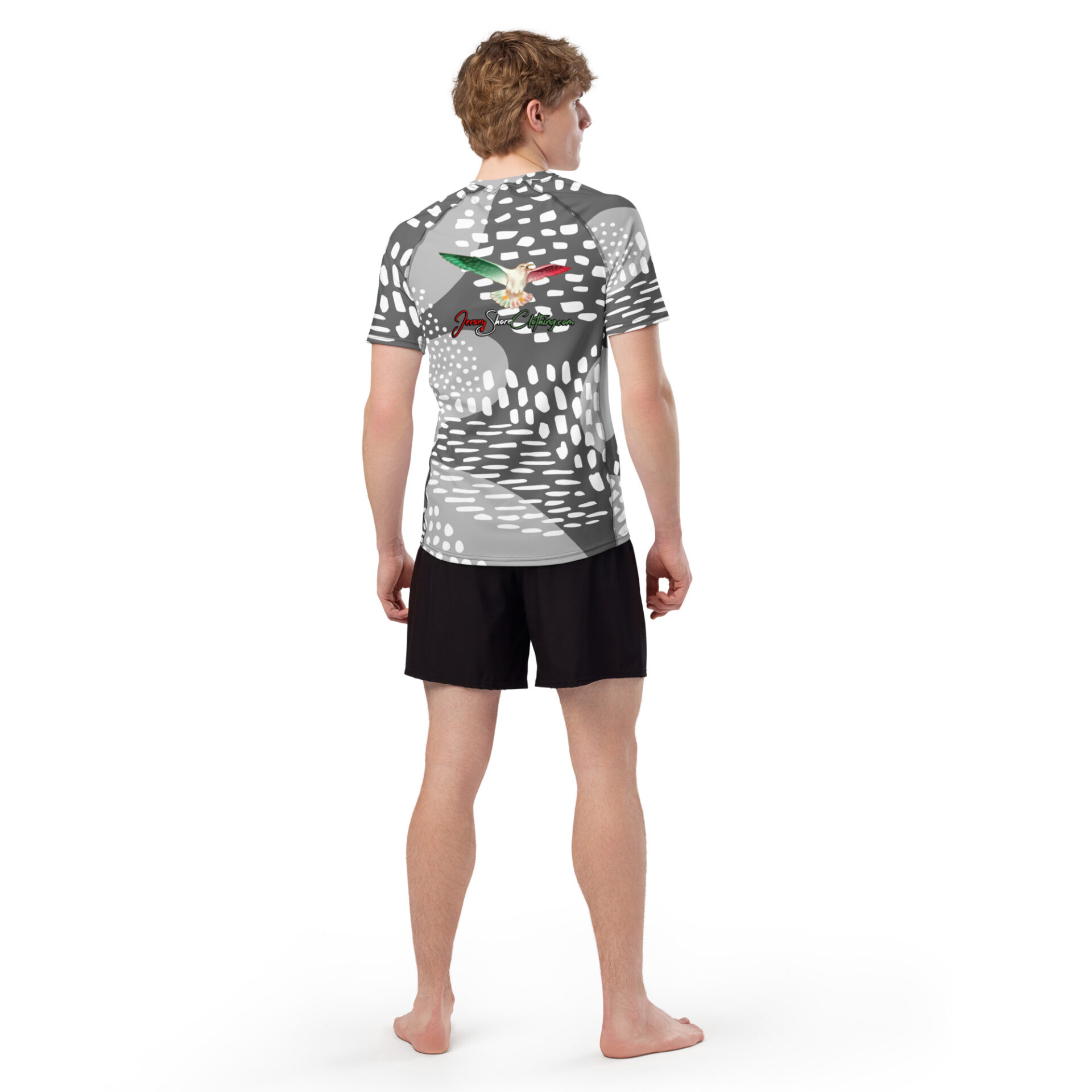 Designed Short Sleeve Rashguard - Image 2