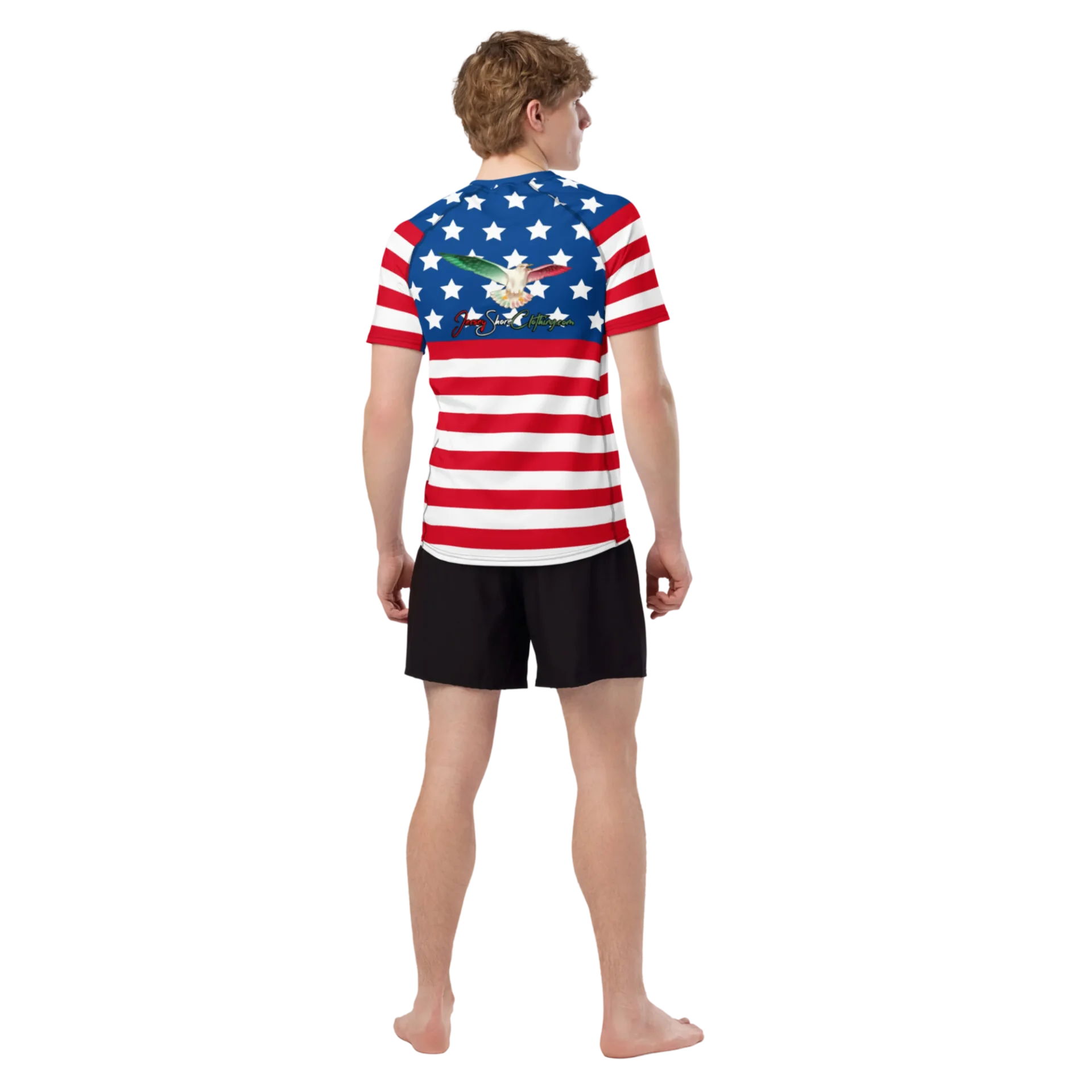 Designed Short Sleeve Rashguard - Image 4