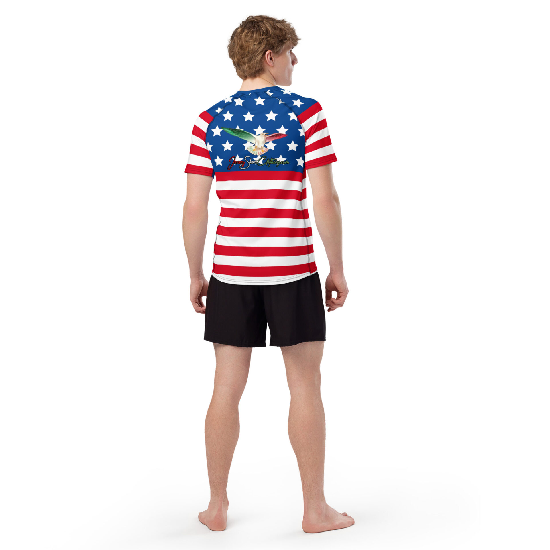 Designed Short Sleeve Rashguard - Image 2