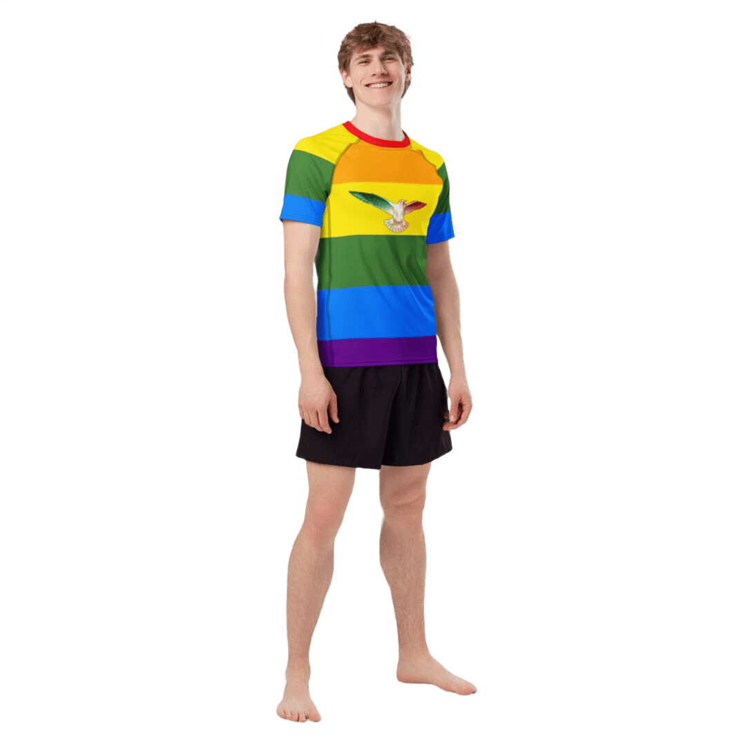 Designed Short Sleeve Rashguard
