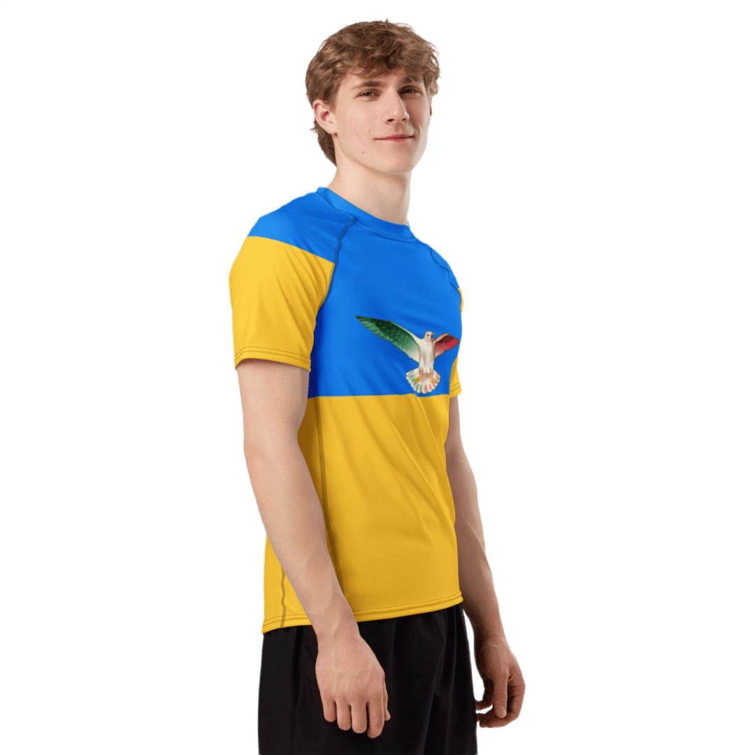 Designed Short Sleeve Rashguard - Image 4