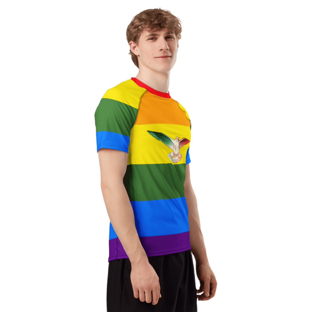 Designed Short Sleeve Rashguard - Image 4