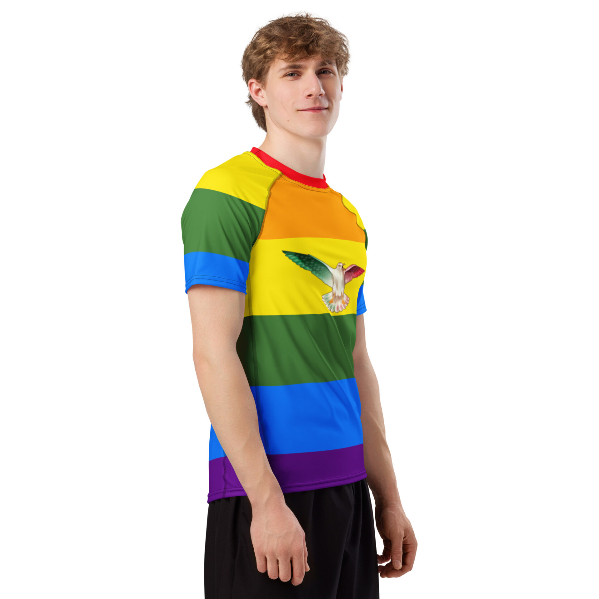 Designed Short Sleeve Rashguard - Image 4