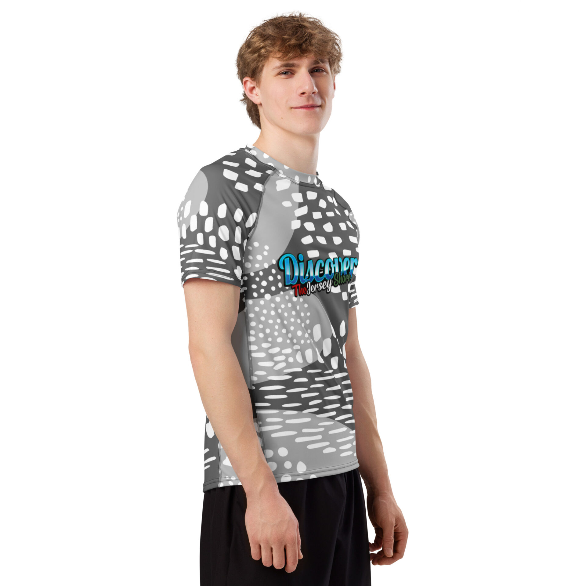 Designed Short Sleeve Rashguard - Image 4