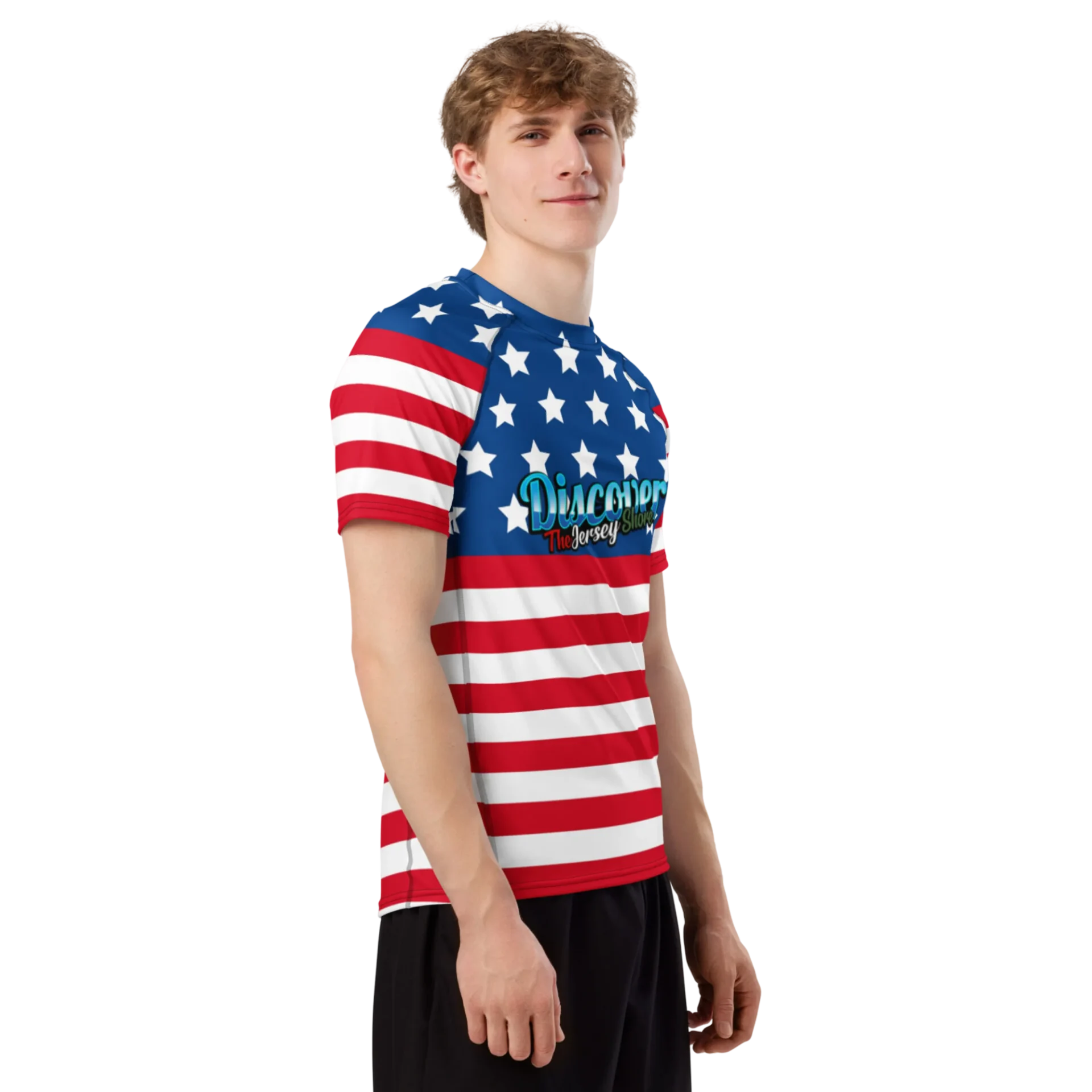 Designed Short Sleeve Rashguard - Image 2