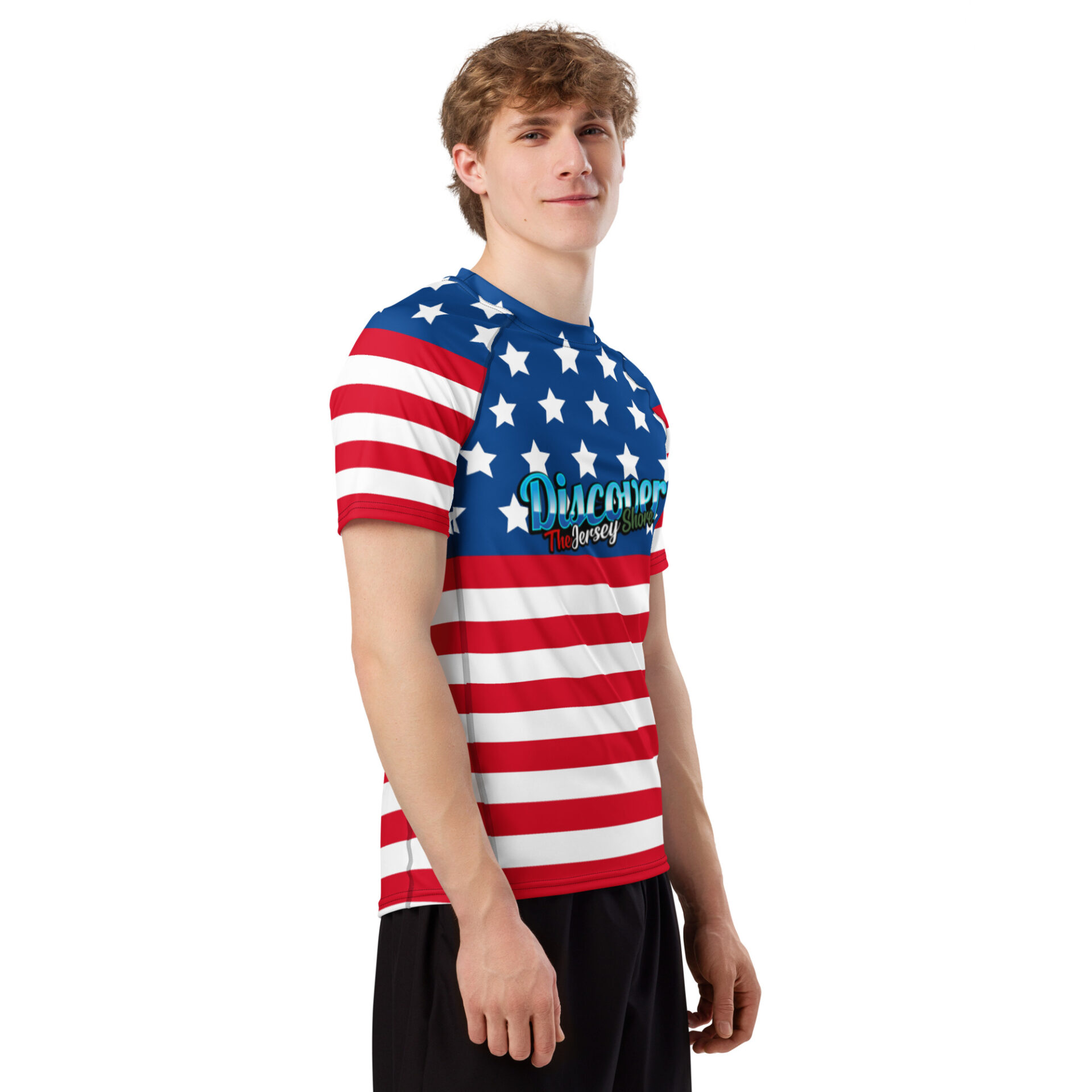 Designed Short Sleeve Rashguard - Image 4