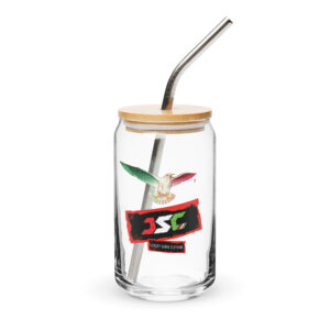 Can-shaped glass