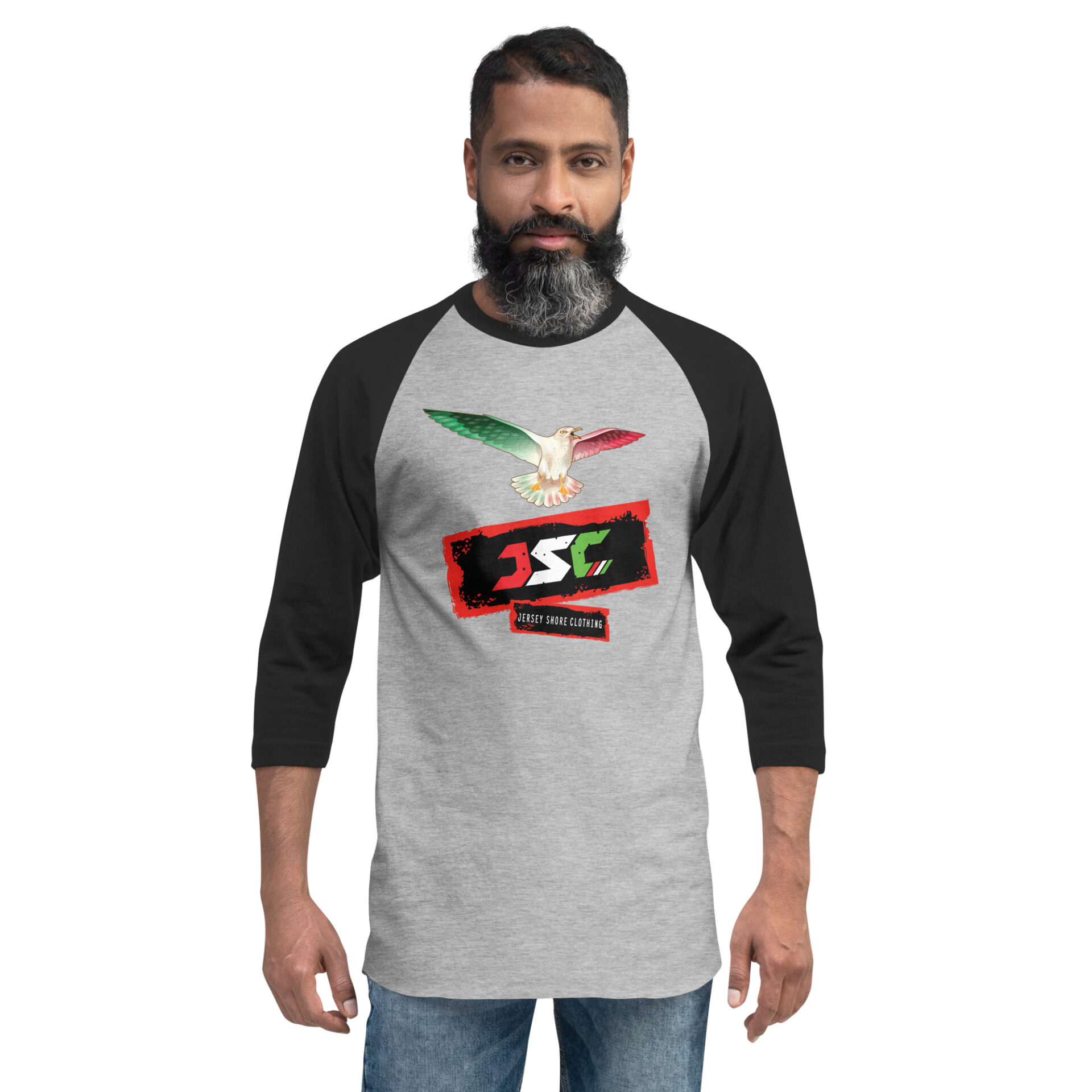 Men's 3/4 Long Sleeve - Image 3