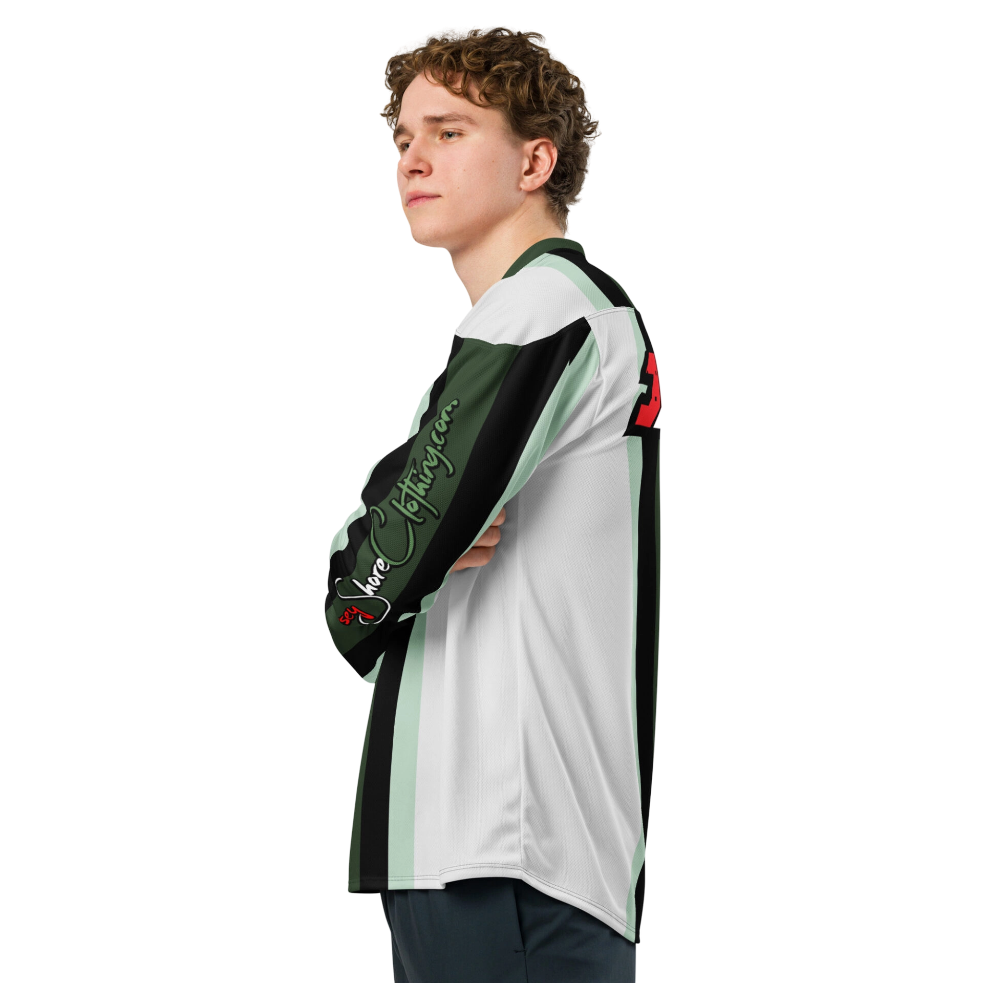 Designed Men's Hockey Jersey - Image 2