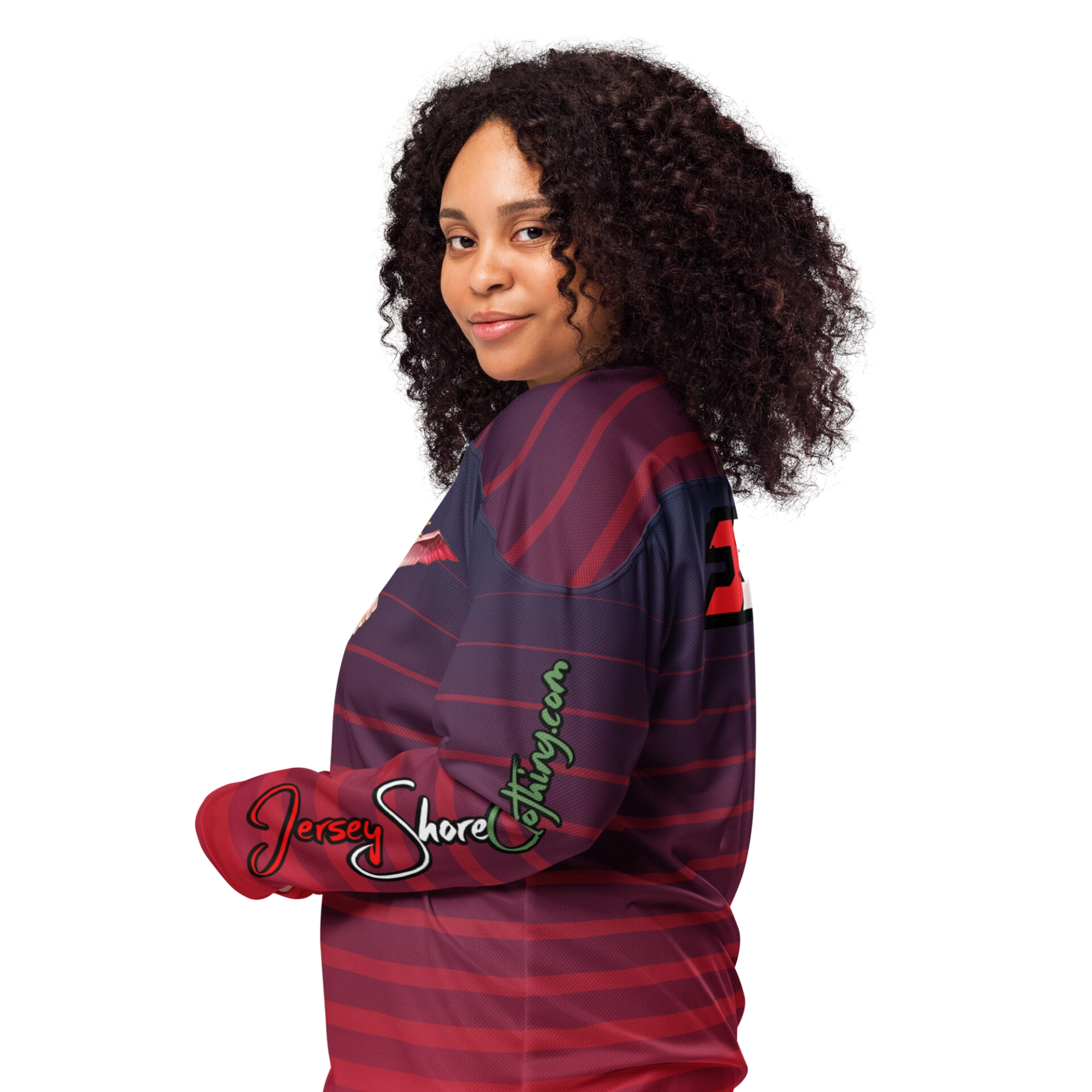 Designed Women's Hockey Jersey - Image 2