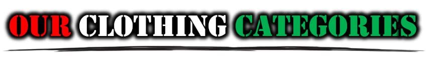 Our Clothing Categories