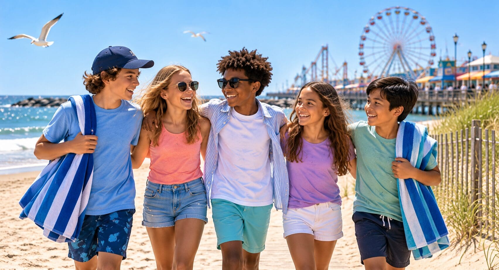 Kids’ Jersey Shore Style What to Wear for a Day at the Beach