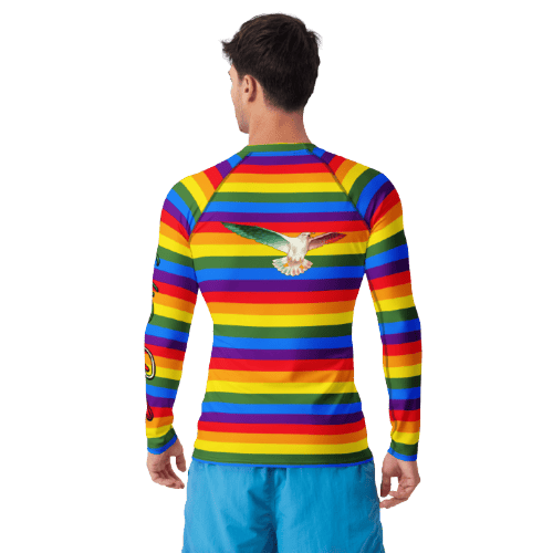 Designed Men's Rashguard - Image 2