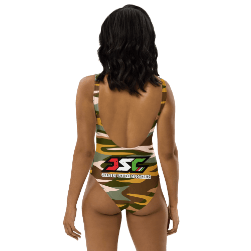 Designed One-Piece Swimsuit - Image 4