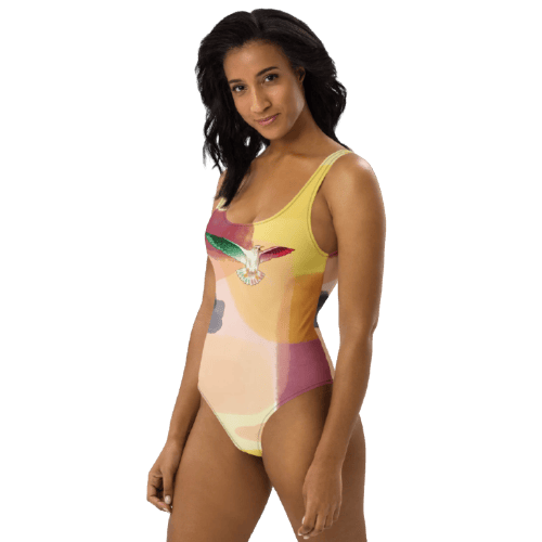 Designed One-Piece Swimsuit - Image 2