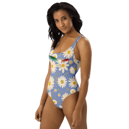 Designed One-Piece Swimsuit - Image 2