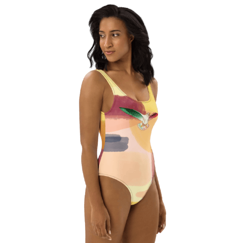 Designed One-Piece Swimsuit - Image 3