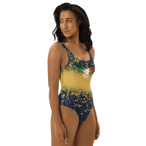 Designed One-Piece Swimsuit - Image 3
